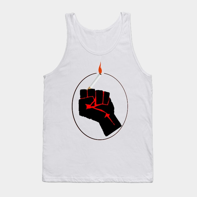 Revolutionary Cigarette Break Tank Top by neememes